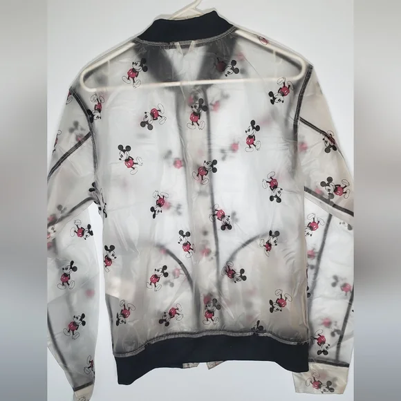 Disney Parks |  Micky Mouse Rain Bomber jacket - Picture 4 of 5